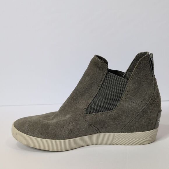 Sorel Out N About Wedge II Boot Stone Green Size 9.5 - Picture 7 of 11